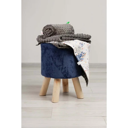 Minky Blanket Graphite