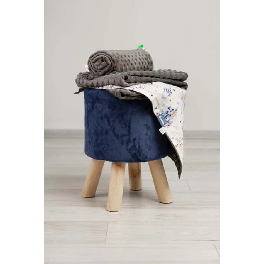 Minky Blanket Graphite