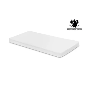 Sábana de punto impermeable - Blanca- 120X60