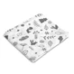 Muslineluier 70X80 - Wit