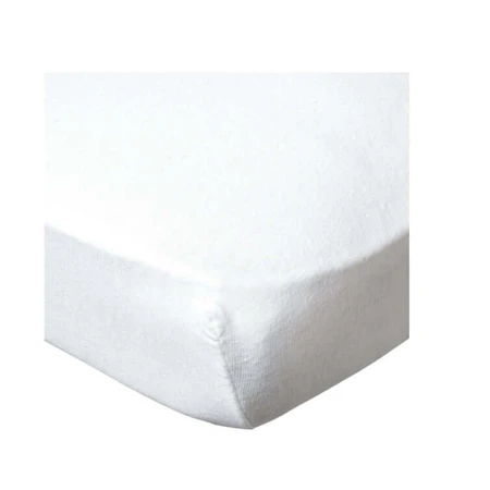 2 Sábanas 60X120cm 100% Algodón Blanco/Morado Babycalin