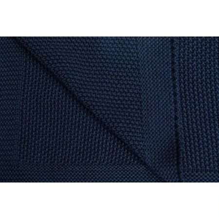 Blanket 100% Cotton Dark Blue 100X80