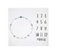Muslin Photo mat Boho White 120X120