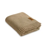 Bamboe en katoen Beige Deken 100X80
