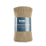 Bamboe en katoen Beige Deken 100X80