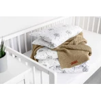 Bamboe en katoen Beige Deken 100X80