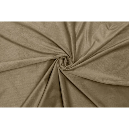 Manta de terciopelo - Beige 75X100