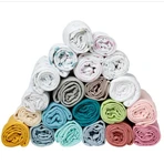 2er Set Laken 60X120 cm Weiß + Beige Babycalin