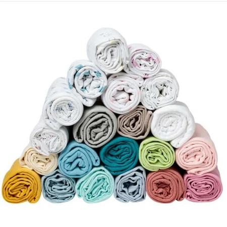 2er Set Laken 60X120 cm Weiß + Beige Babycalin