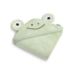 Badetuch Frosch 90X90 Grün