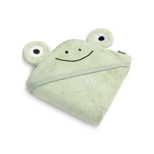Badetuch Frosch 90X90 Grün