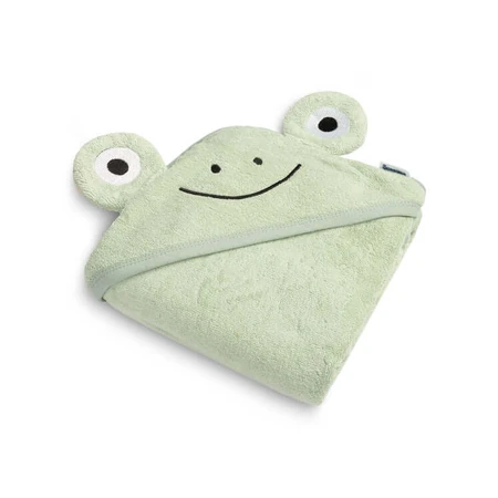 Badetuch Frosch 90X90 Grün
