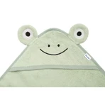 Badetuch Frosch 90X90 Grün
