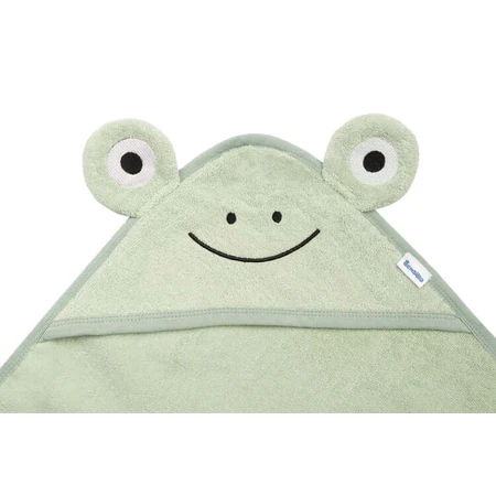 Badetuch Frosch 90X90 Grün