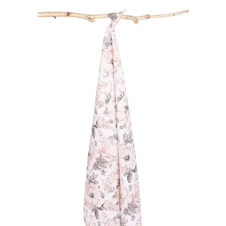 Muslin Swaddling Diaper Peony 120X120 Eg-0156 Sensillo