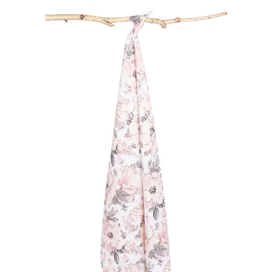 Muslin Swaddling Diaper Peony 120X120 Eg-0156 Sensillo