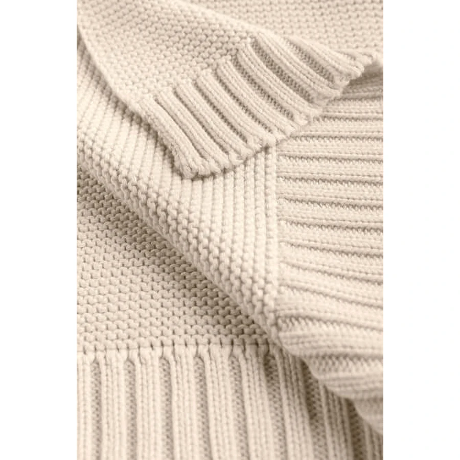 Decke aus Bambus und Baumwolle - Cappuccino 80X100