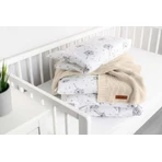 Decke aus Bambus und Baumwolle - Cappuccino 80X100