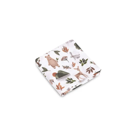 Muslin Swaddle Forest Animals 120X120 Eg-0155 Sensillo