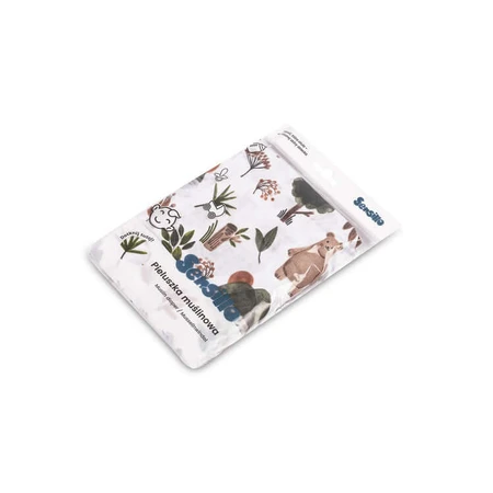 Muslin Swaddle Forest Animals 120X120 Eg-0155 Sensillo