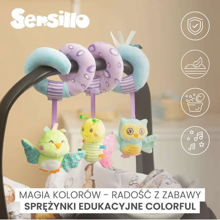 Espiral Suave Multifuncional - Dinosaurio Sensillo