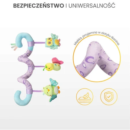 Espiral Suave Multifuncional - Dinosaurio Sensillo