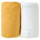 Sheets 2 Sheets 60X120Cm 100% Cotton White/Crepe Babycalin
