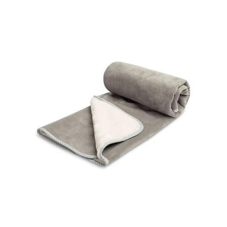 Plüsch-Decke Grau 80X100