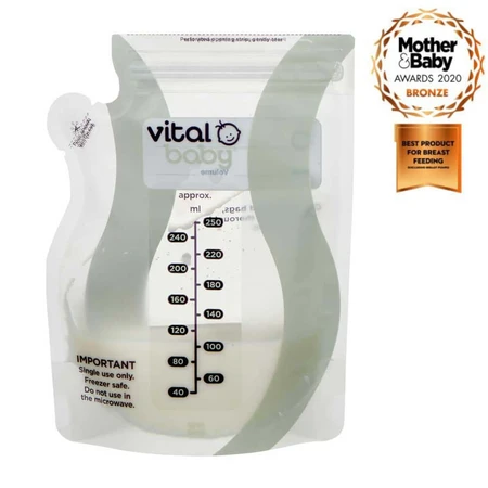 Bewaarzakjes voor moedermelk Vital Baby