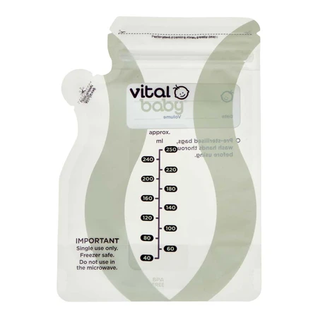 Bewaarzakjes voor moedermelk Vital Baby