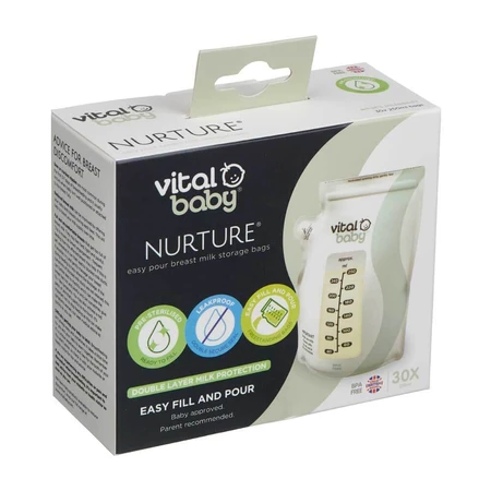 Bewaarzakjes voor moedermelk Vital Baby