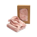Bademantel Teddybär Rosa