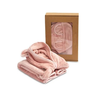 Bademantel Teddybär Rosa