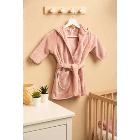 Bademantel Teddybär Rosa