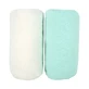 Sheets 2 Broy 60X120Cm 100% Cotton White/Turquoise Babycalin