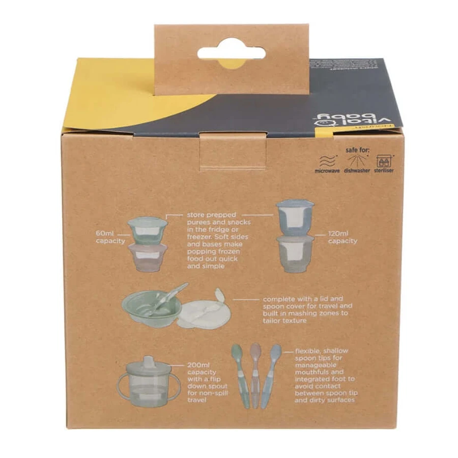 Kit básico de alimentación para bebés Earthsmart Vital