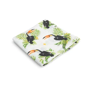 Tucans 70X80 muslin diaper