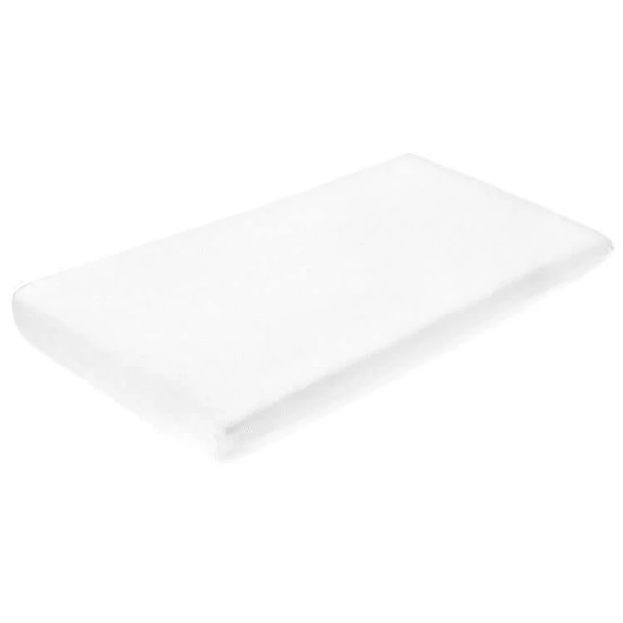 Badlaken met elastiek Frotte Wit 120X60 Sensillo