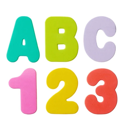 Vital Baby Badespielzeug Buchstaben und Zahlen