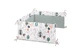 Bed cover 120X60 Emerald Hedgehog