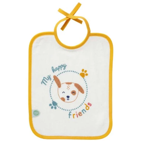 Satz von 5 Lätzchen 20X25cm - Toutou Babycalin