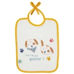 Satz von 5 Lätzchen 20X25cm - Toutou Babycalin