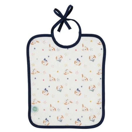 Satz von 5 Lätzchen 20X25cm - Toutou Babycalin