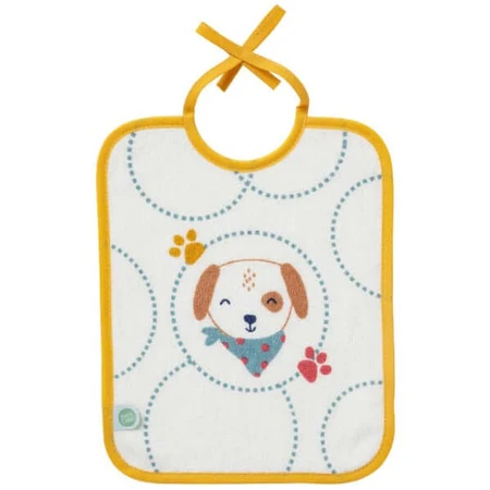 Satz von 5 Lätzchen 20X25cm - Toutou Babycalin