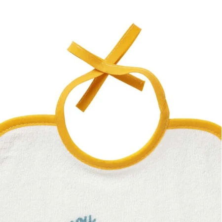 Satz von 5 Lätzchen 20X25cm - Toutou Babycalin