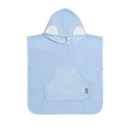 Poncho For Bathroom Blue