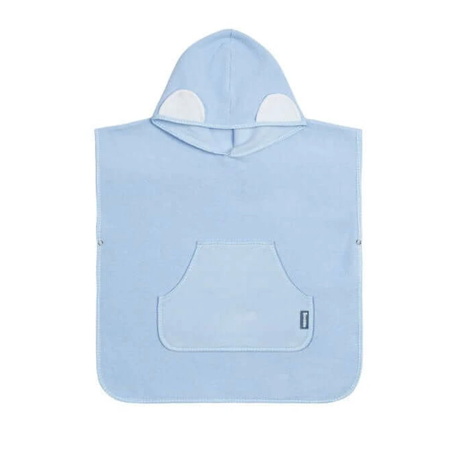 Poncho For Bathroom Blue
