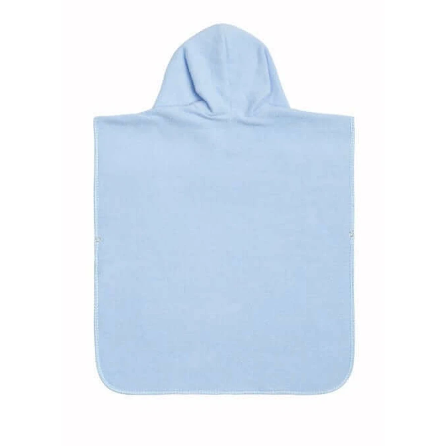 Poncho For Bathroom Blue