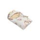 Muslin Luier 90X90Cm Beige Konijntje Voor Autostoel 0-13Kg