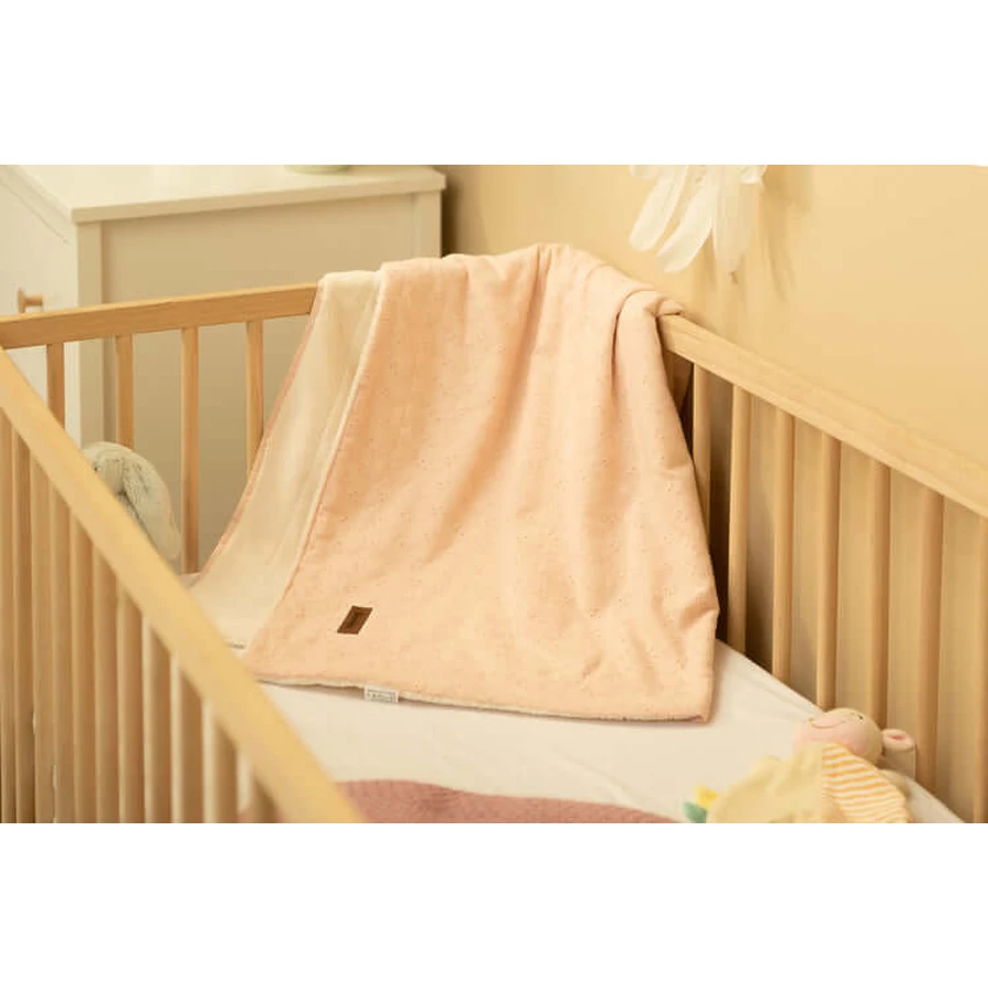 Embroidered Blanket 80X100 Frosting Plush